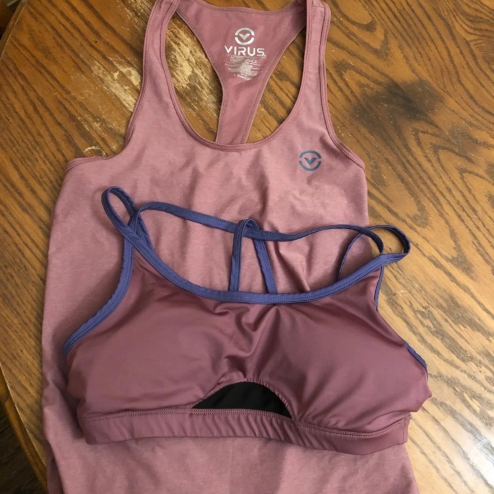 Virus Weightlifting CrossFit top bra bundle